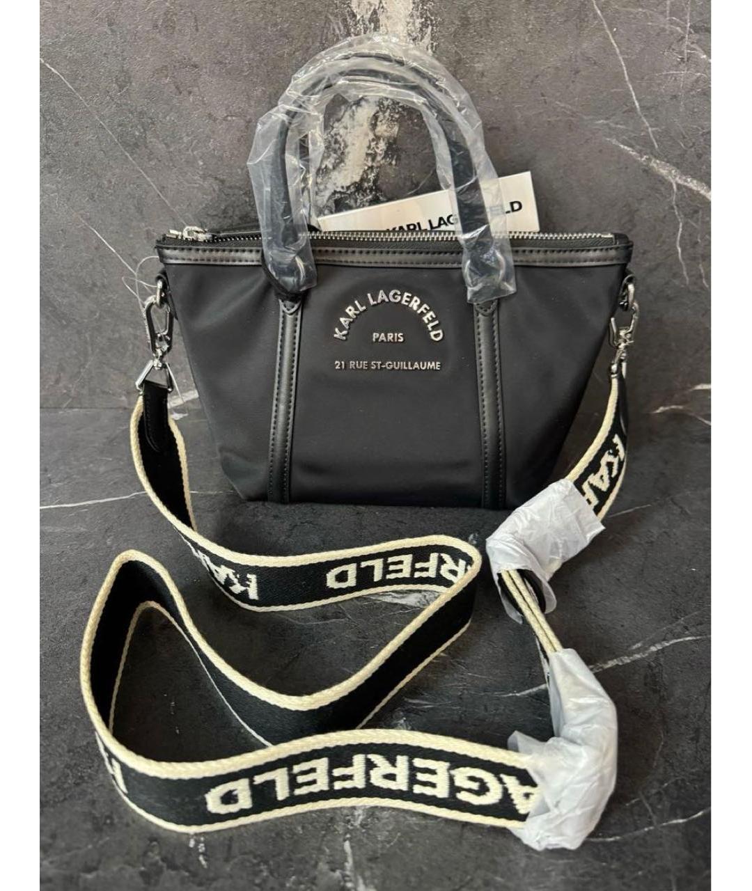 KARL LAGERFELD Белая сумка тоут, фото 3
