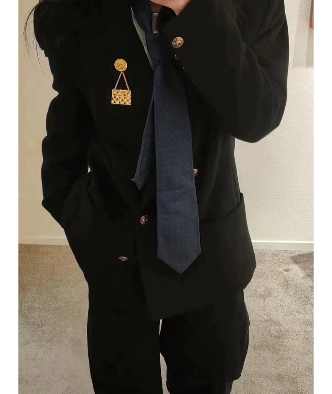 CHANEL Золотые металлические серьги, фото 3