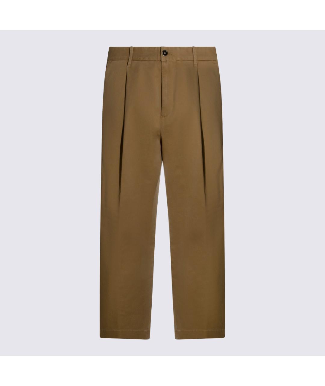 NINE IN THE MORNING Бежевые повседневные брюки, фото 4