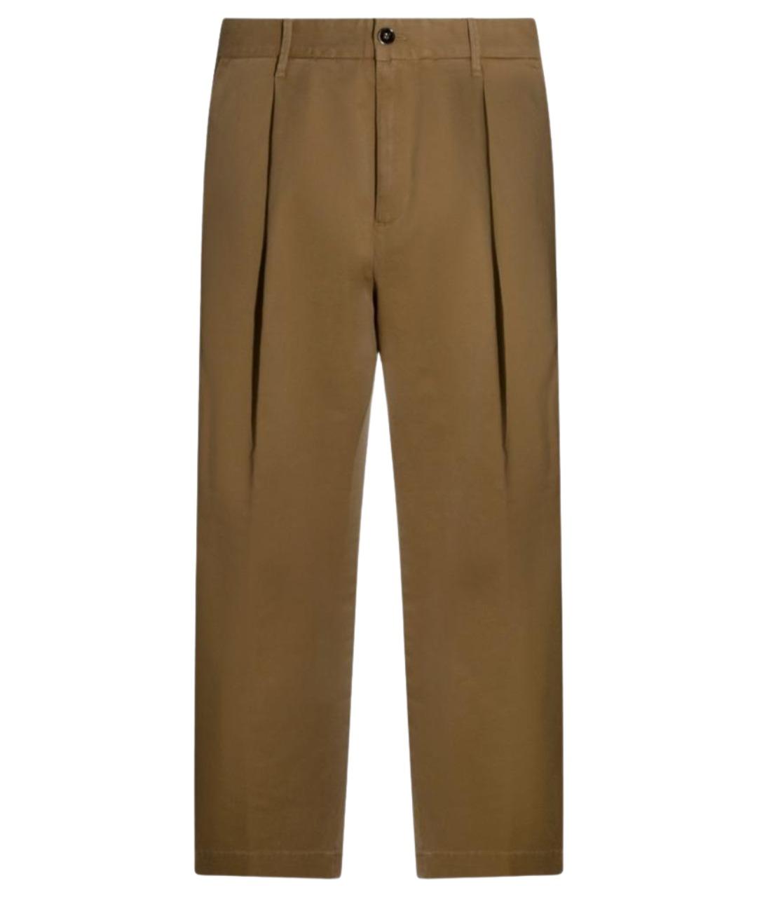 NINE IN THE MORNING Бежевые повседневные брюки, фото 1