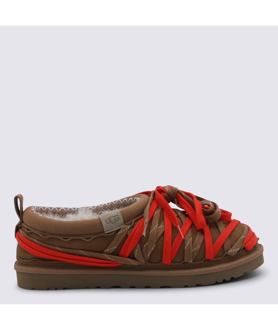 UGG Мульти нубуковые низкие ботинки, фото 6