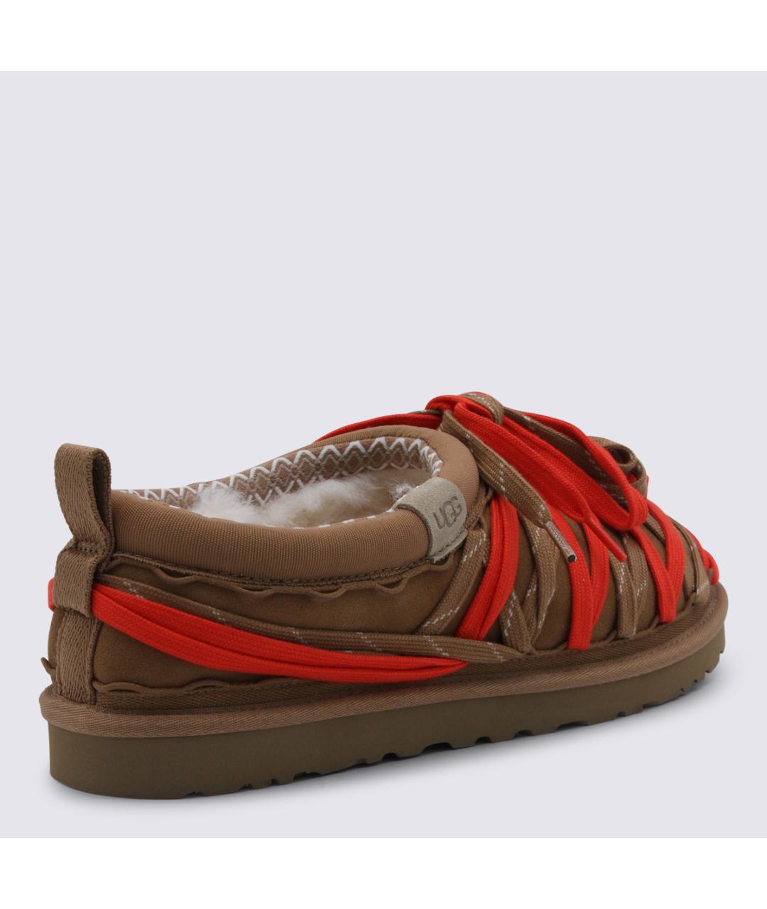 UGG Мульти нубуковые низкие ботинки, фото 3