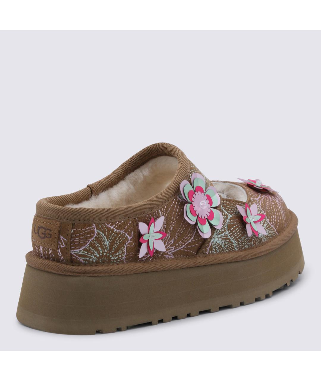 UGG AUSTRALIA Коричневые нубуковые ботинки, фото 3