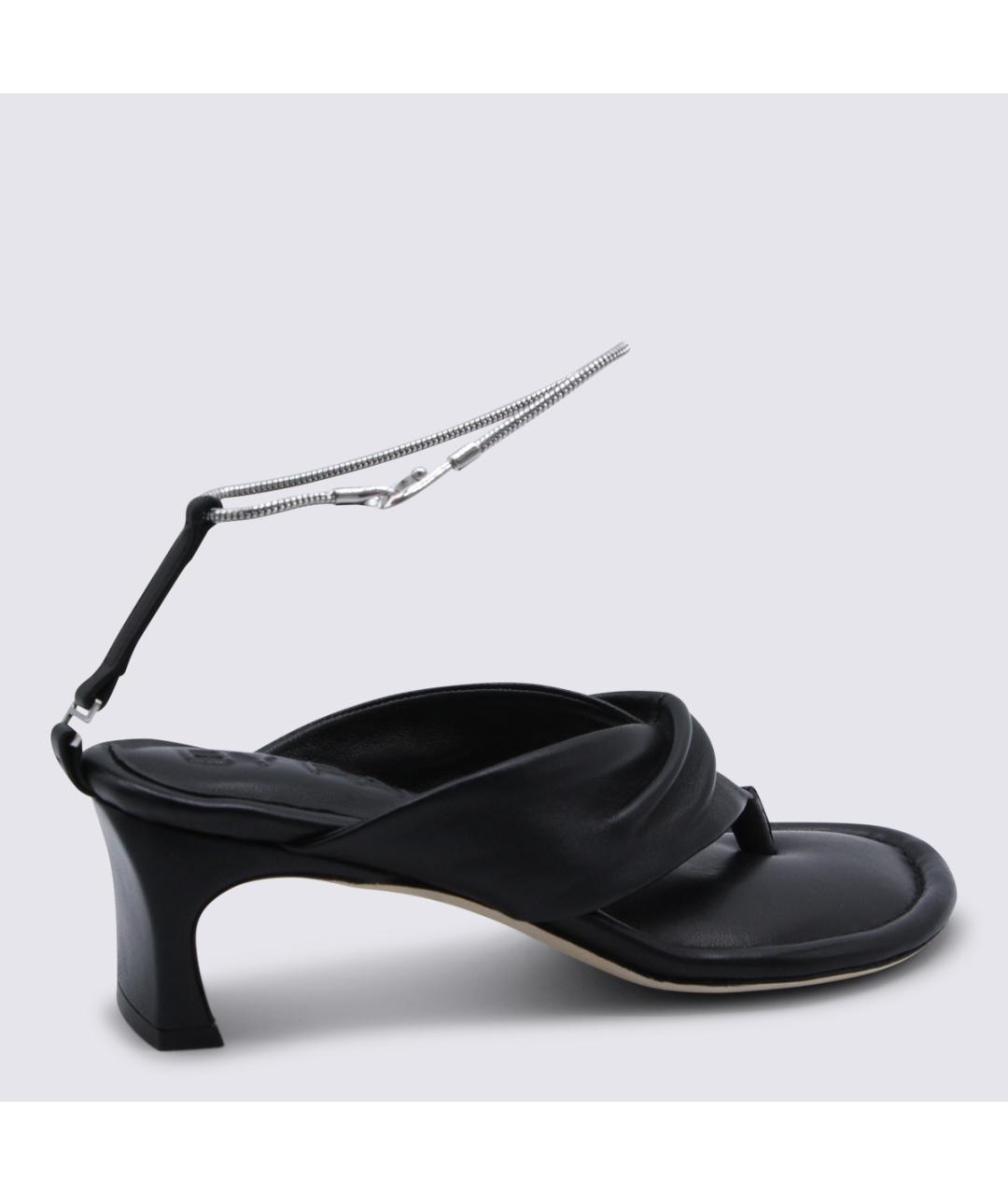 BY FAR Черные босоножки, фото 3