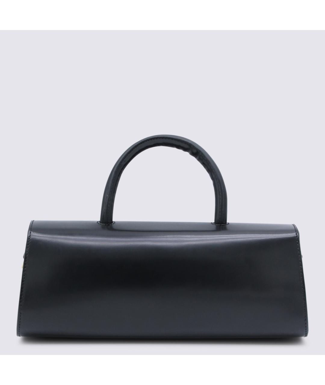 BY FAR Черная кожаная сумка с короткими ручками, фото 3