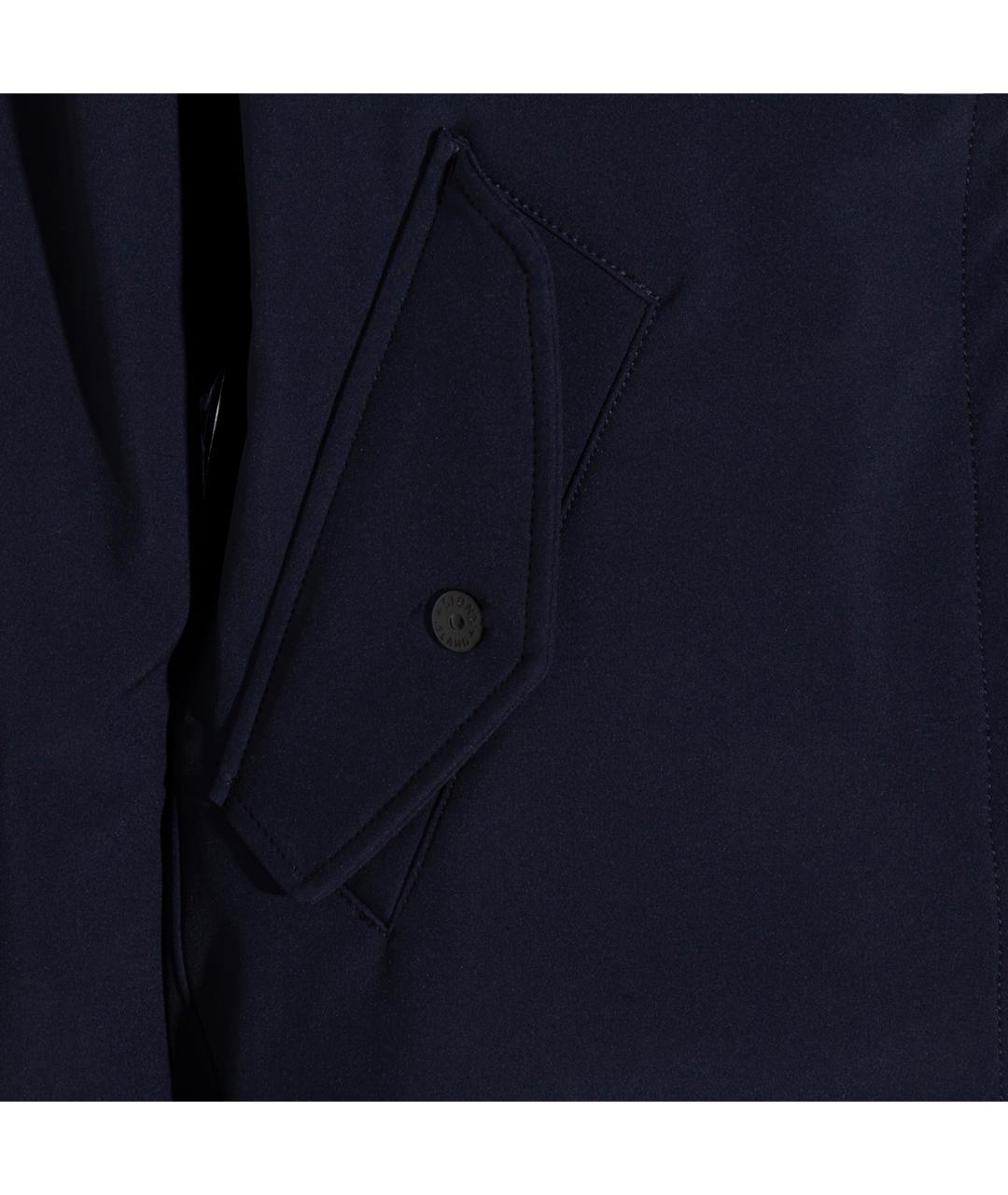 STONE ISLAND Синяя полиэстеровая куртка, фото 3