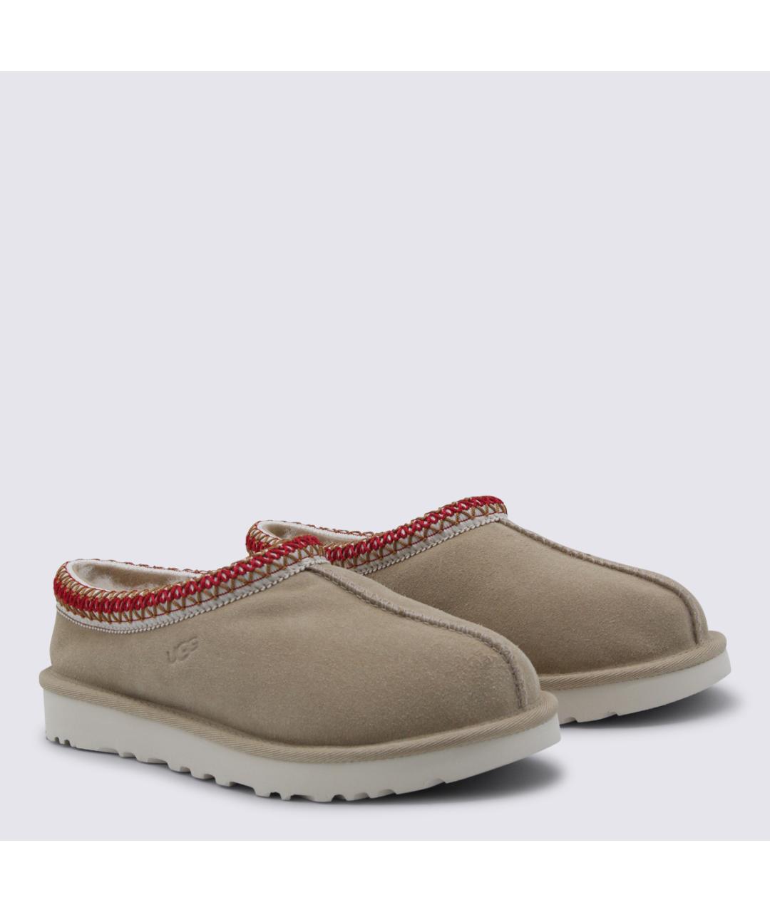 UGG Бежевые кожаные ботинки, фото 2