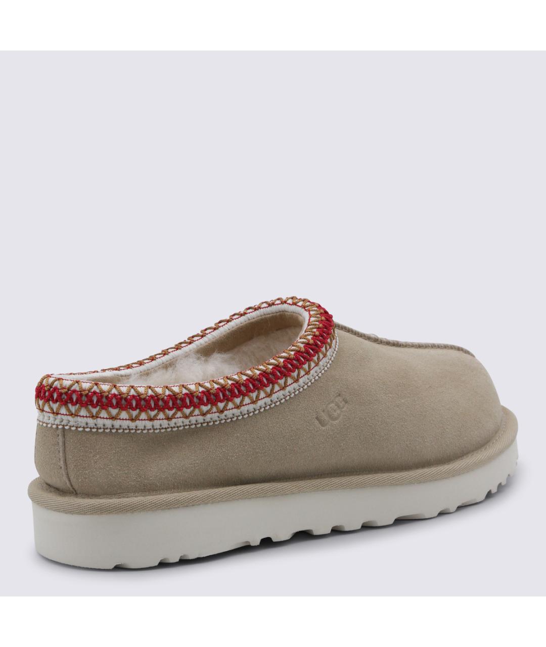 UGG Бежевые кожаные ботинки, фото 3