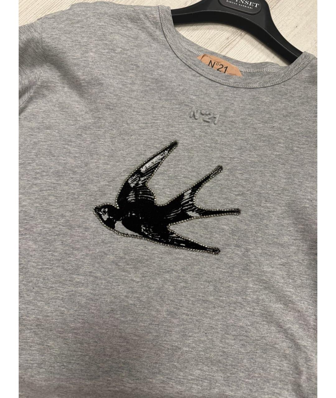 NO. 21 Серая футболка, фото 5