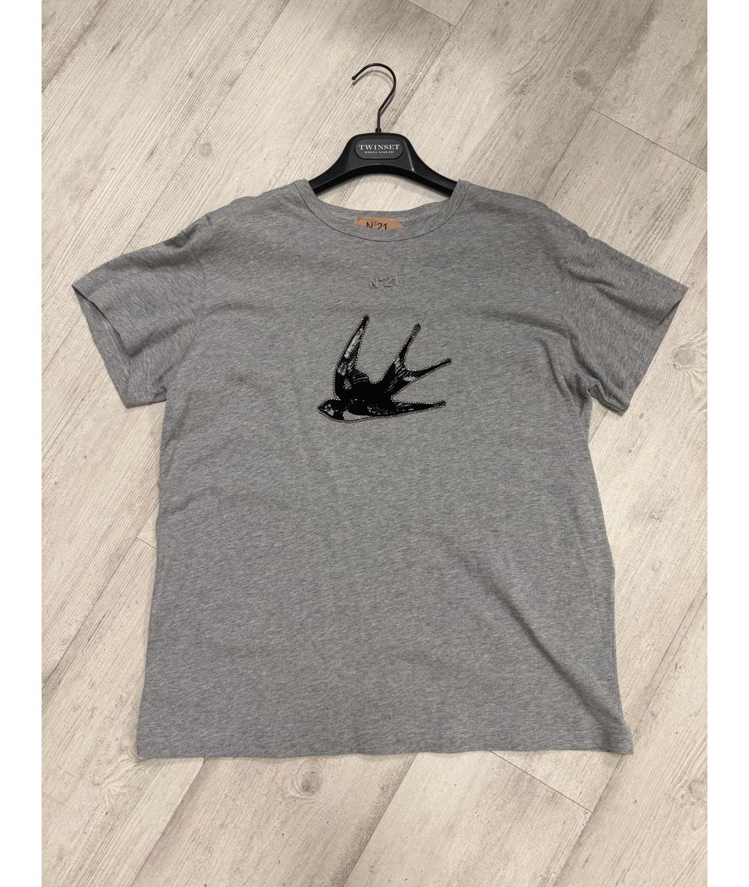 NO. 21 Серая футболка, фото 6