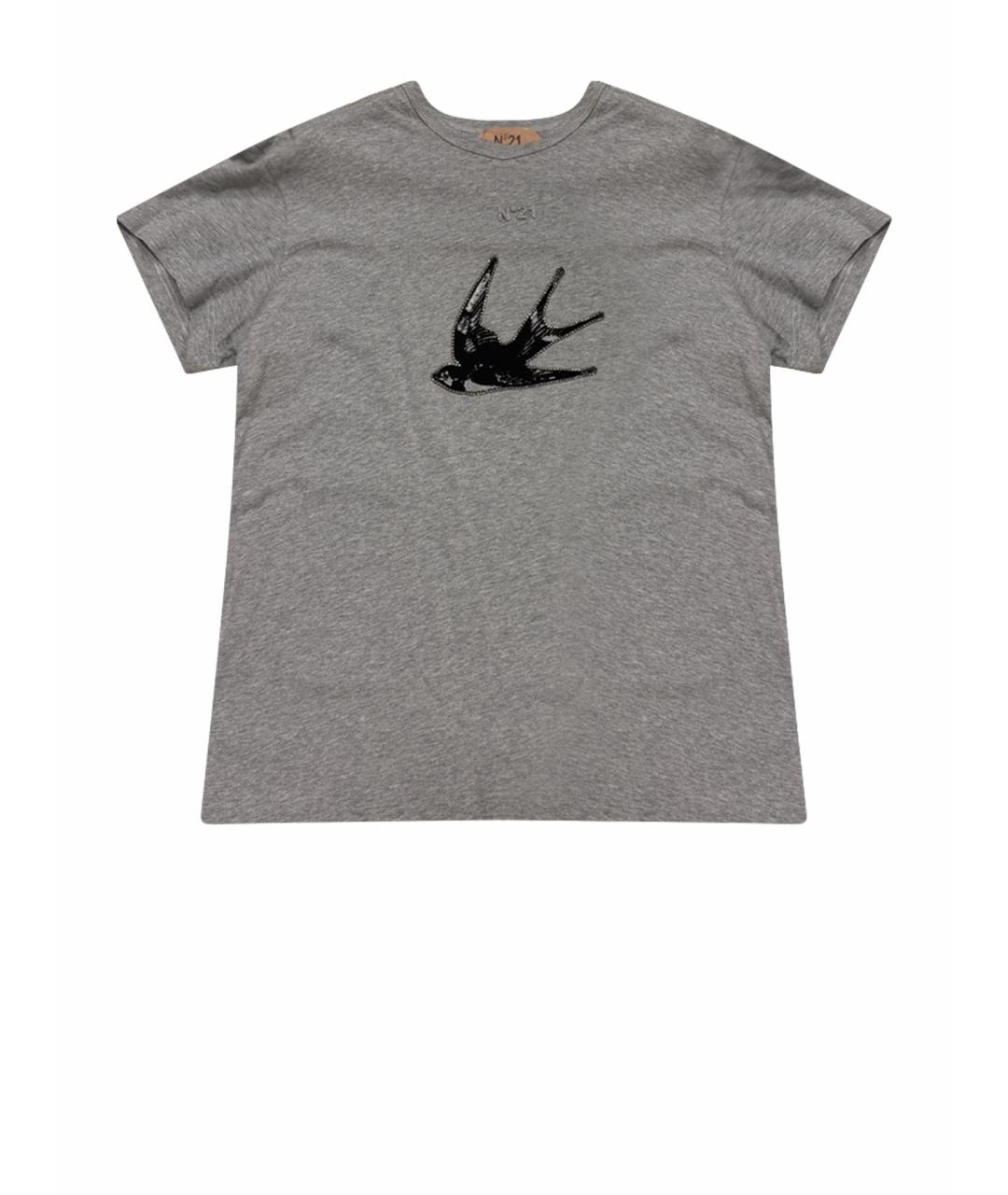 NO. 21 Серая футболка, фото 1