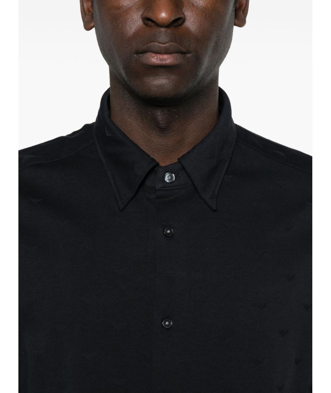 EMPORIO ARMANI Хлопковая кэжуал рубашка, фото 2