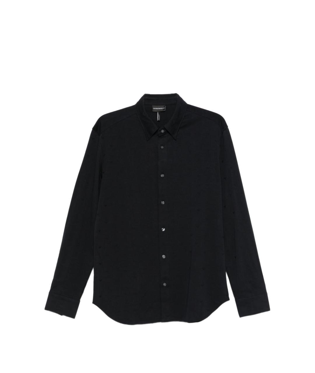 EMPORIO ARMANI Хлопковая кэжуал рубашка, фото 1