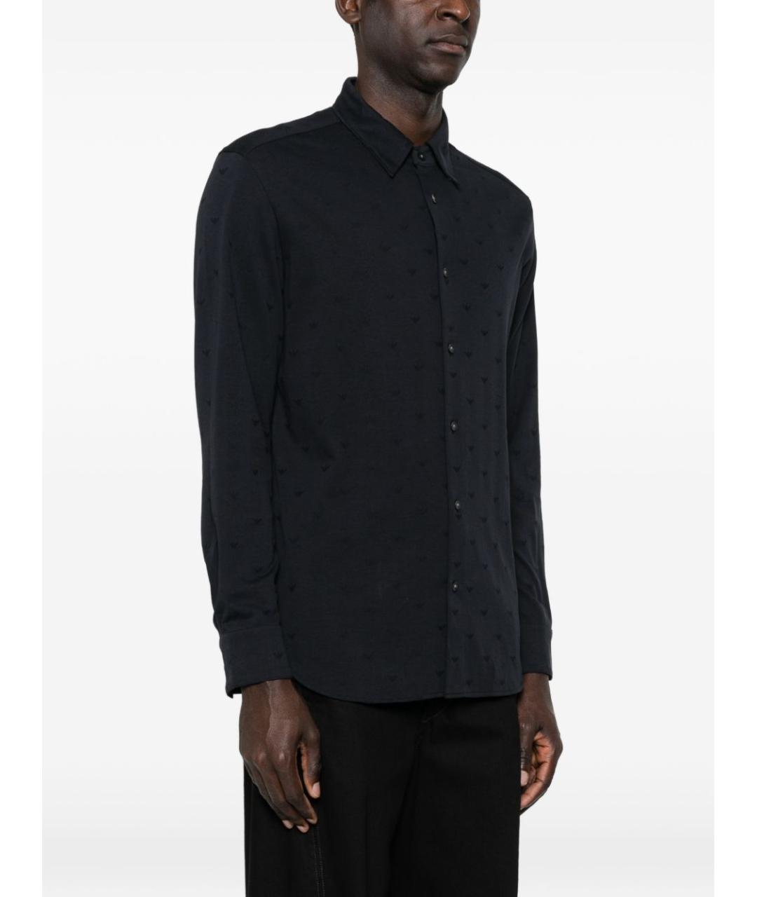 EMPORIO ARMANI Хлопковая кэжуал рубашка, фото 3