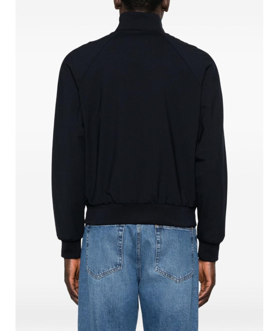 EMPORIO ARMANI Синий шерстяной джемпер / свитер, фото 2