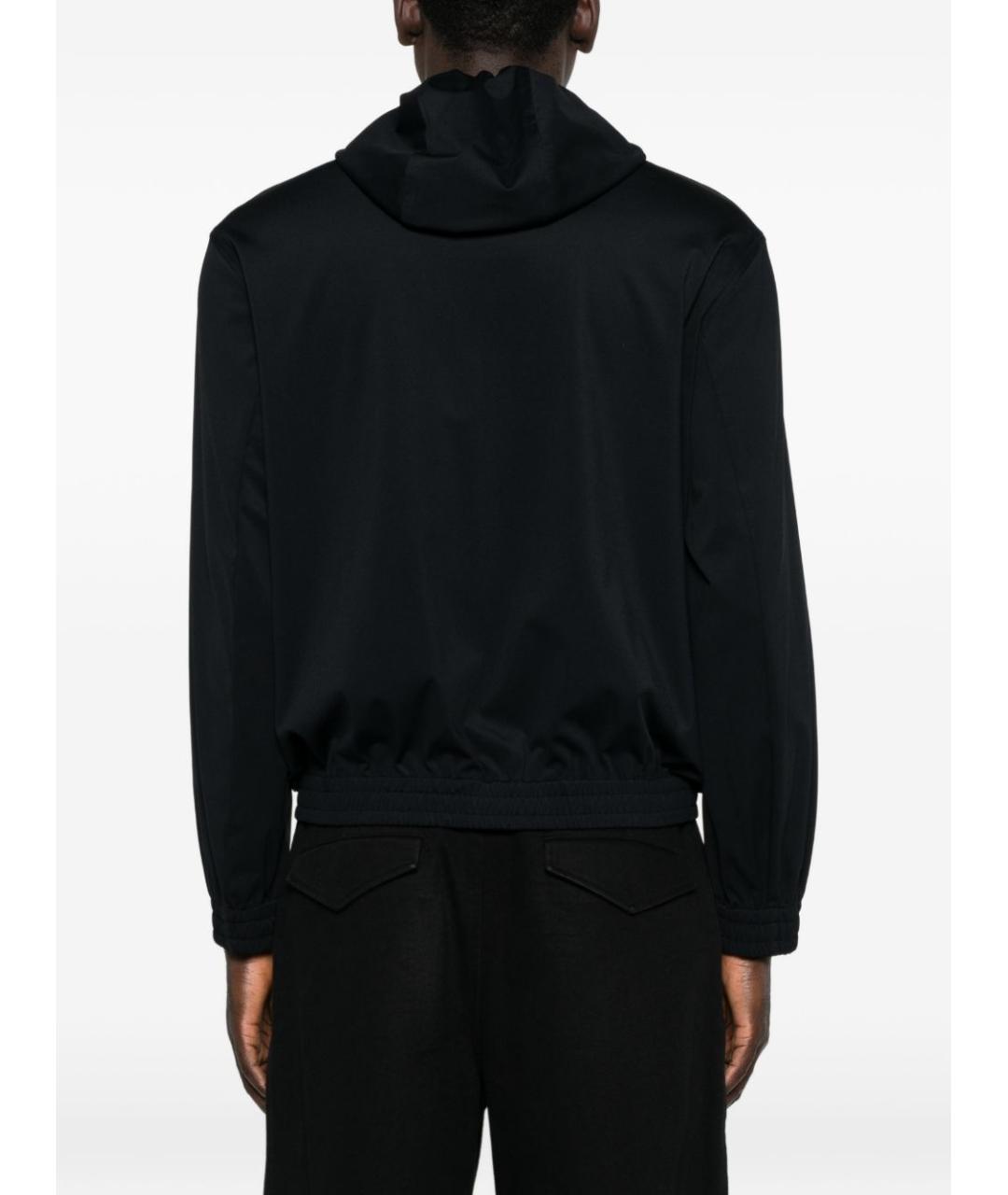 EMPORIO ARMANI Темно-синяя полиамидовая куртка, фото 2