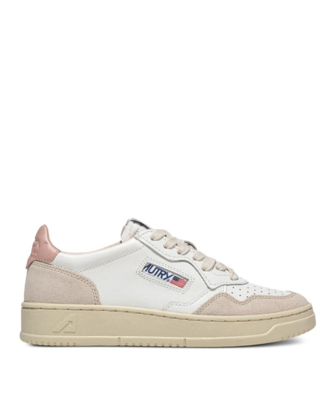 AUTRY Белые кожаные кеды, фото 1