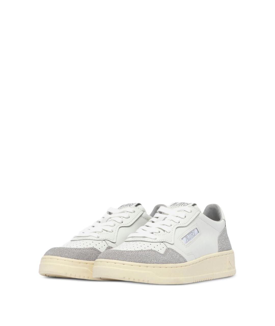 AUTRY Белые кожаные кеды, фото 4