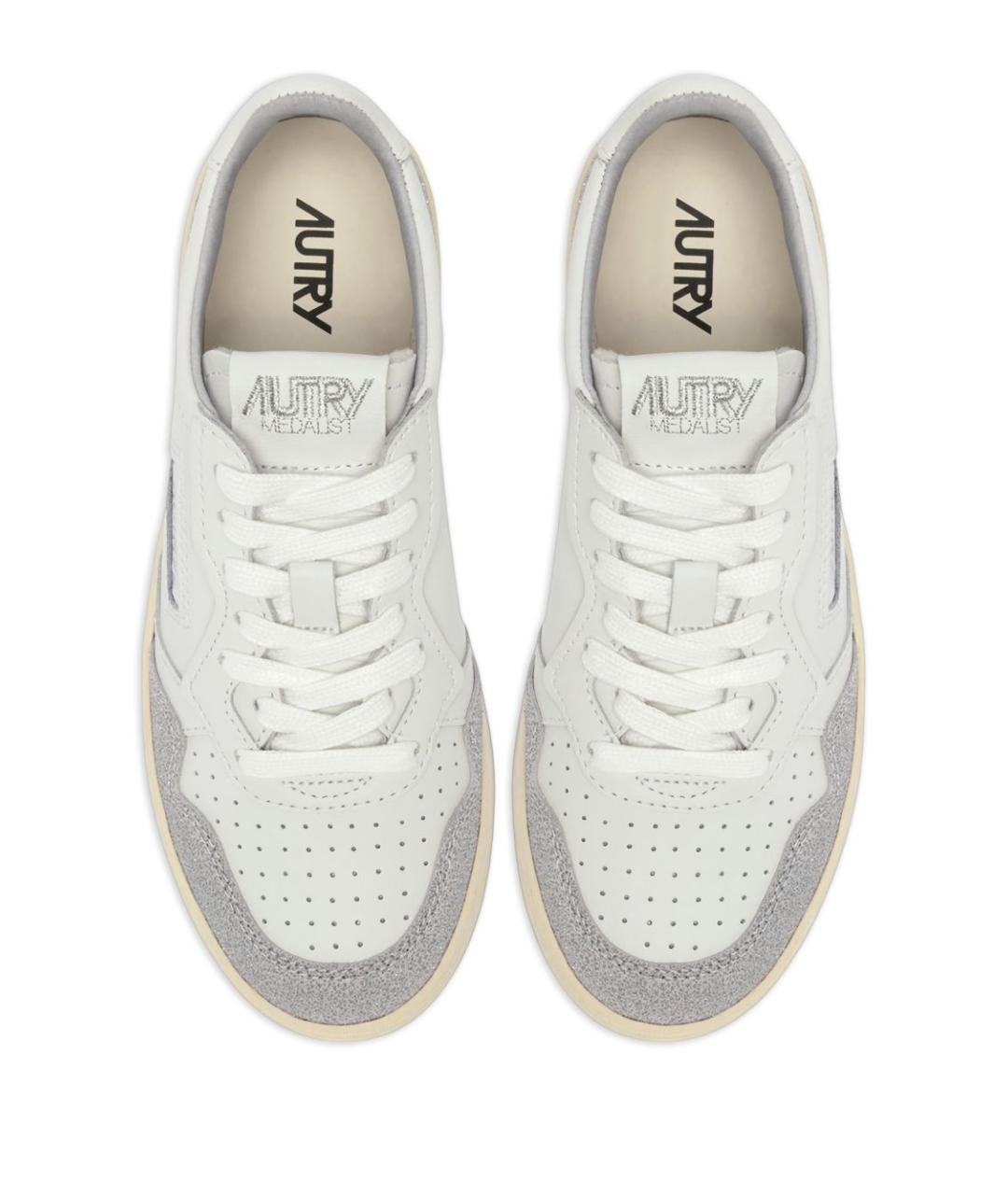 AUTRY Белые кожаные кеды, фото 5