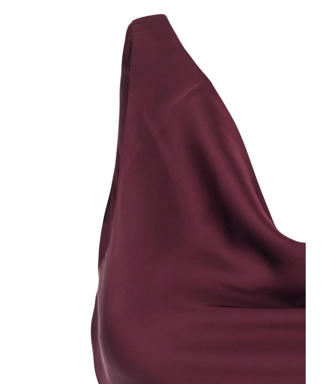 NORMA KAMALI Фиолетовое полиэстеровое вечернее платье, фото 2