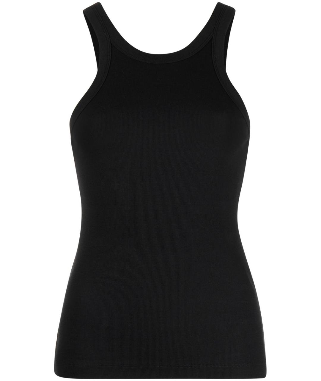 TOTEME Черная хлопковая майка, фото 1