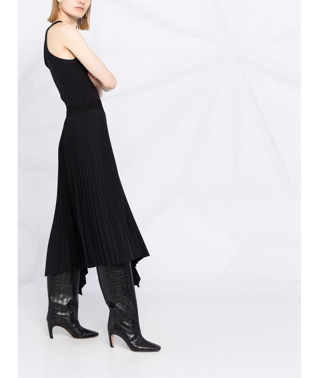 TOTEME Черная хлопковая майка, фото 5