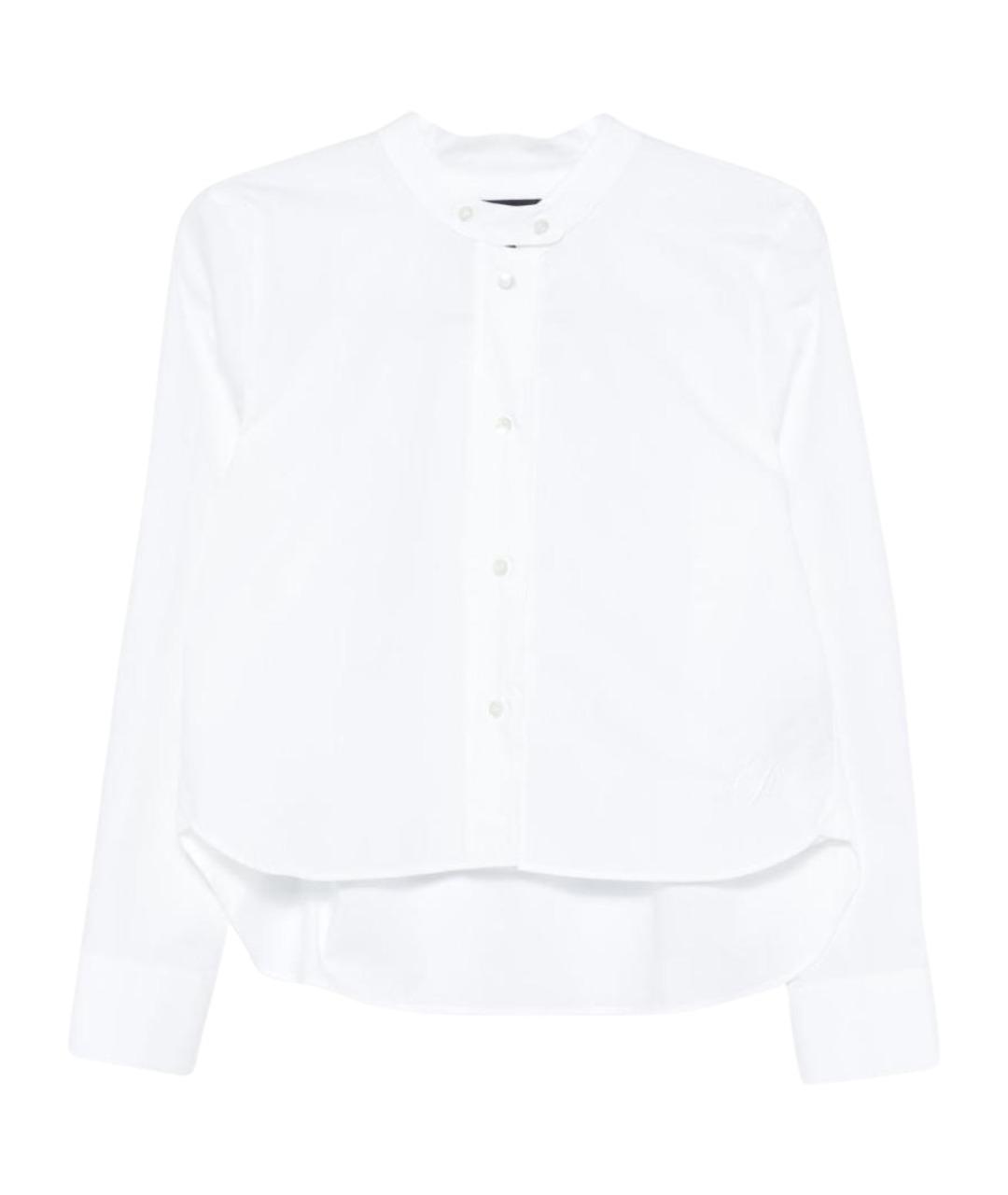 EMPORIO ARMANI Белая хлопковая рубашка, фото 1