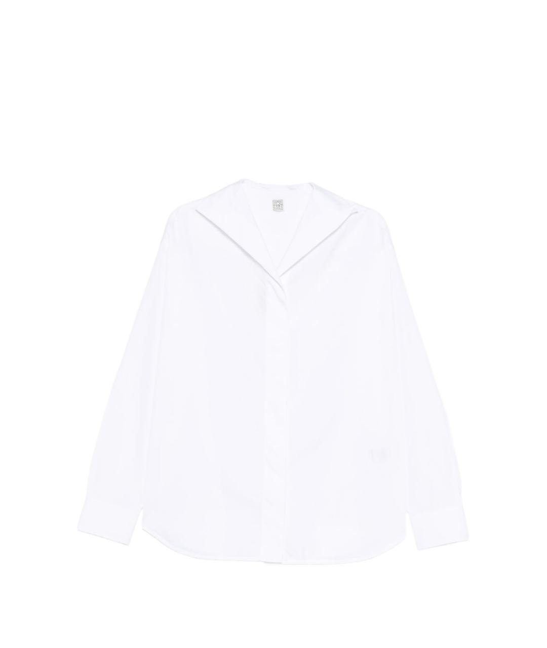 TOTEME Белая хлопковая рубашка, фото 1