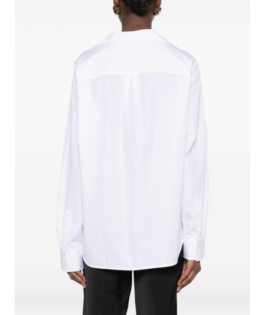 TOTEME Белая хлопковая рубашка, фото 4