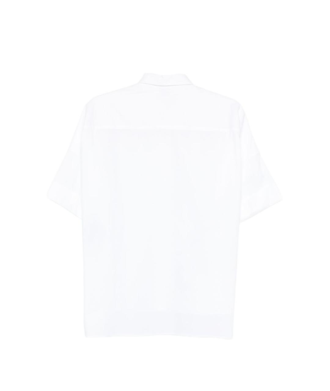 FAY Белая хлопковая рубашка, фото 2