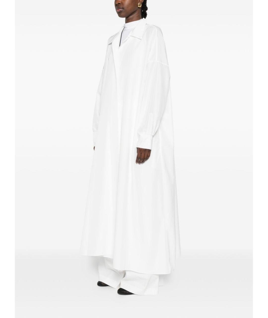 NORMA KAMALI Белая полиэстеровая рубашка, фото 5