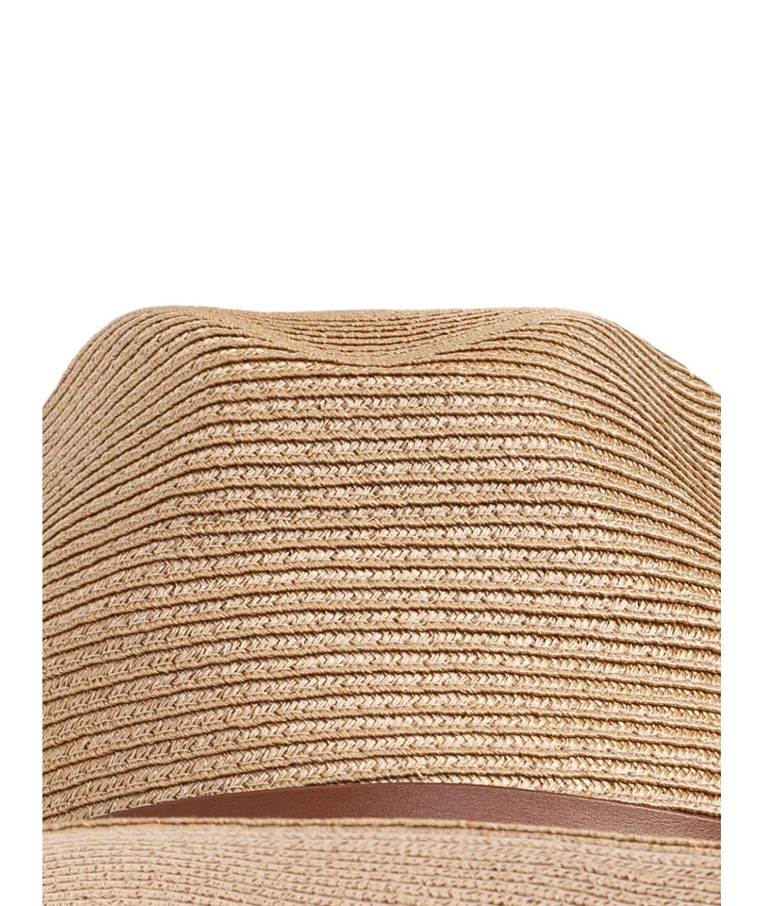 EMPORIO ARMANI Бежевая шляпа, фото 3