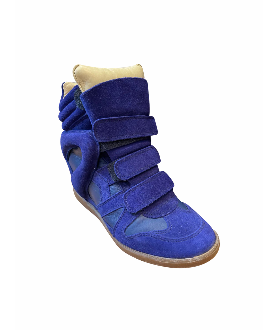 ISABEL MARANT Синие замшевые ботинки, фото 1