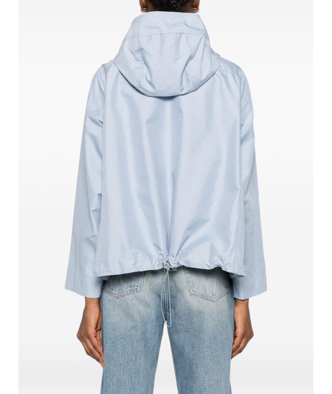 FAY Голубая полиэстеровая куртка, фото 4