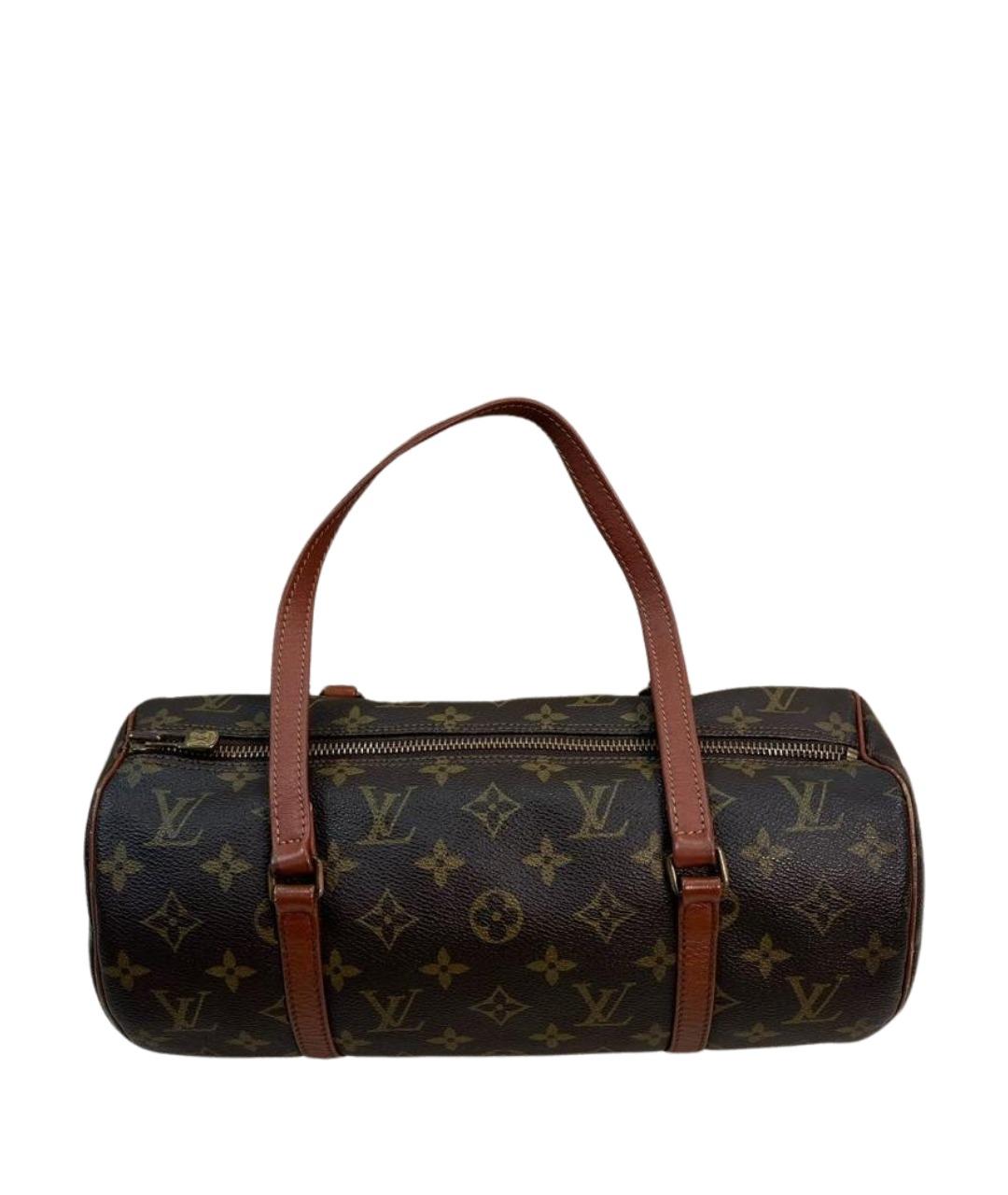 LOUIS VUITTON Коричневая сумка с короткими ручками, фото 1