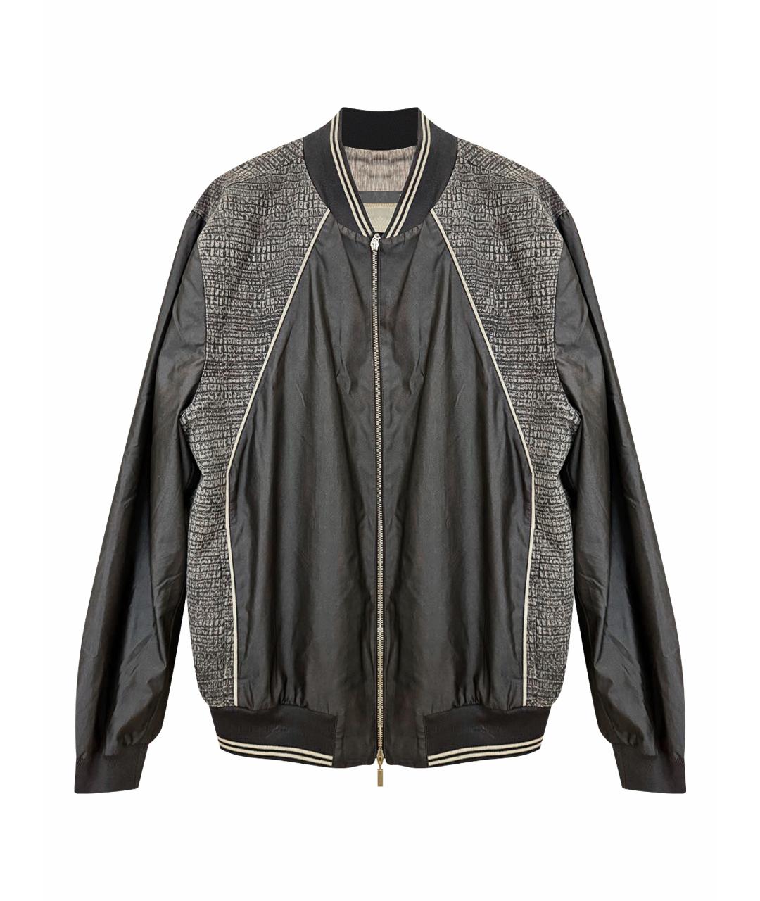 BRIONI Синяя хлопковая куртка, фото 1