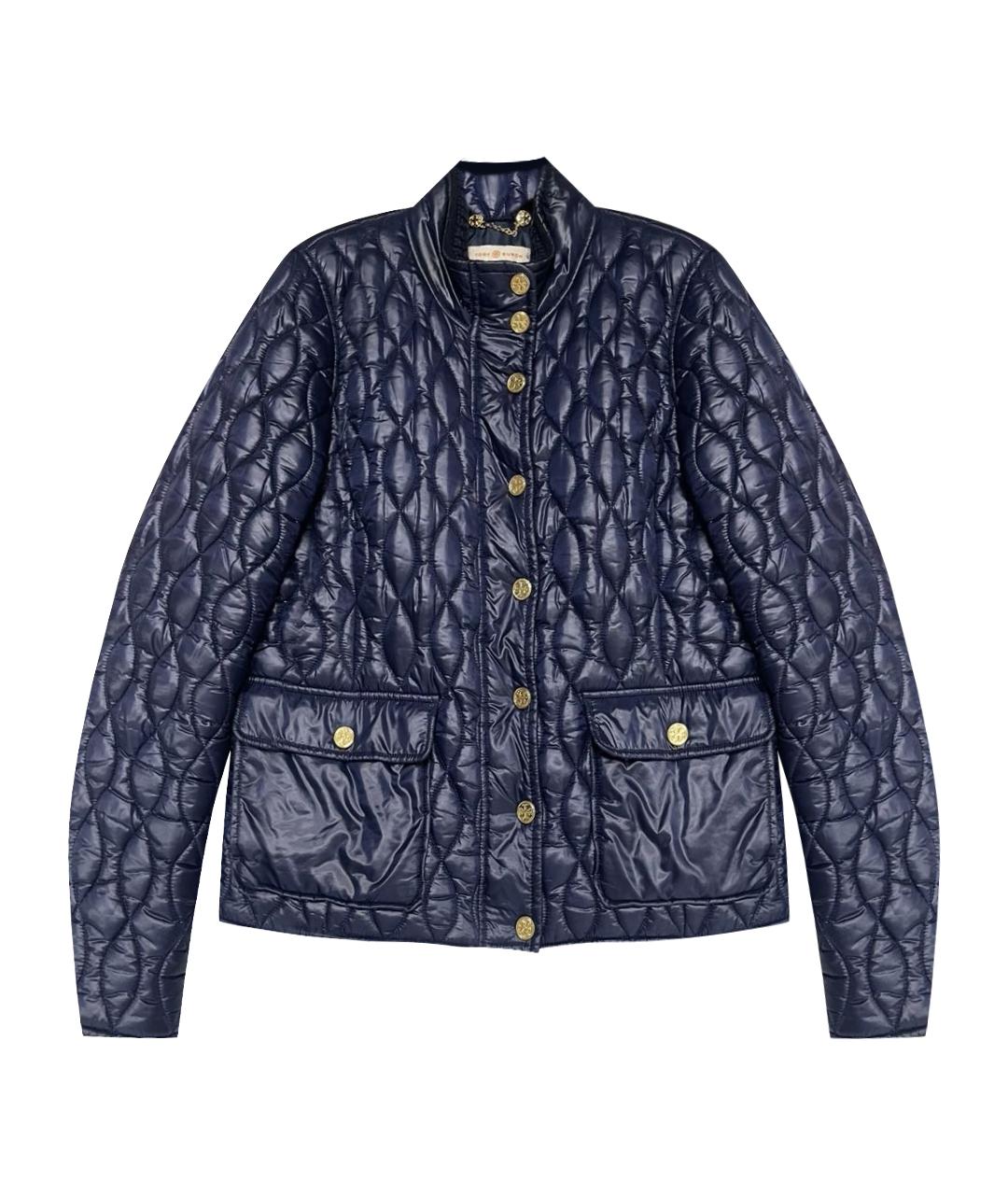 TORY BURCH Темно-синяя куртка, фото 1