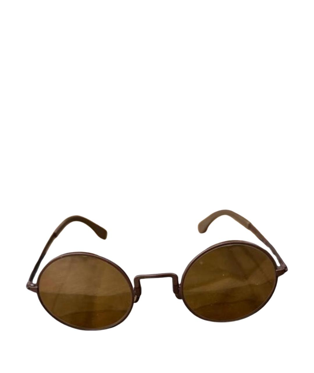 KITON Коричневые солнцезащитные очки, фото 1