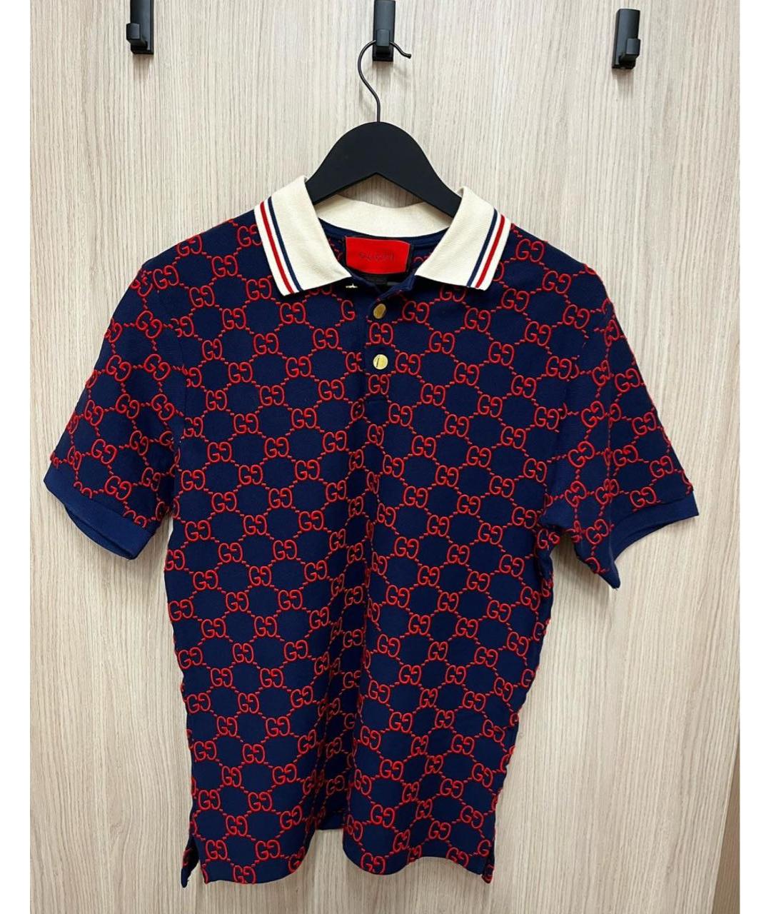 GUCCI Хлопковая рубашка, фото 5