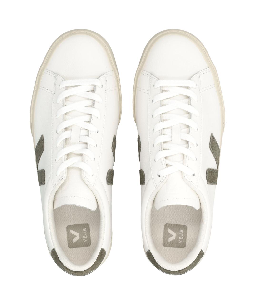 VEJA Белые кожаные низкие кроссовки / кеды, фото 2
