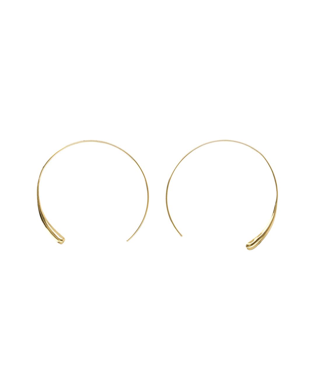 SOEUR Золотые металлические серьги, фото 1