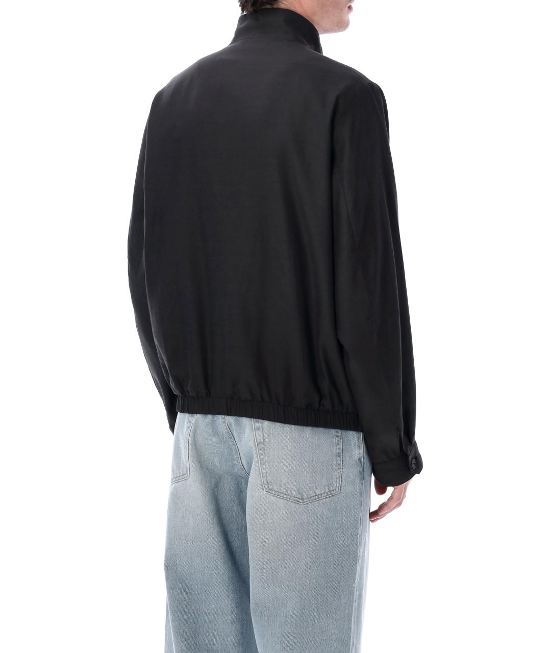 OUR LEGACY Черная вискозная куртка, фото 2