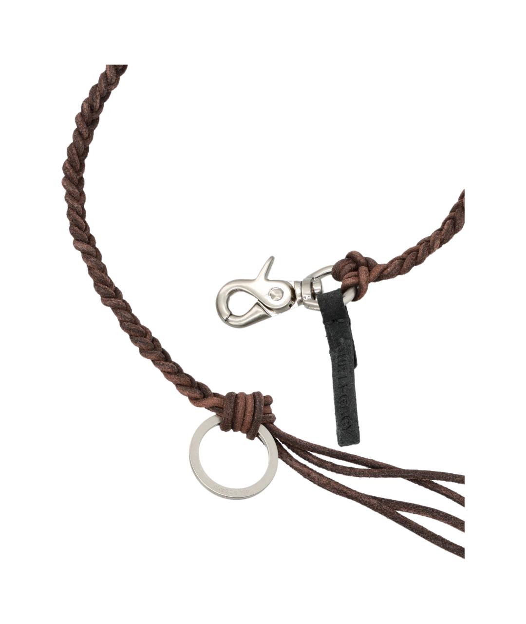 OUR LEGACY Коричневый брелок, фото 2