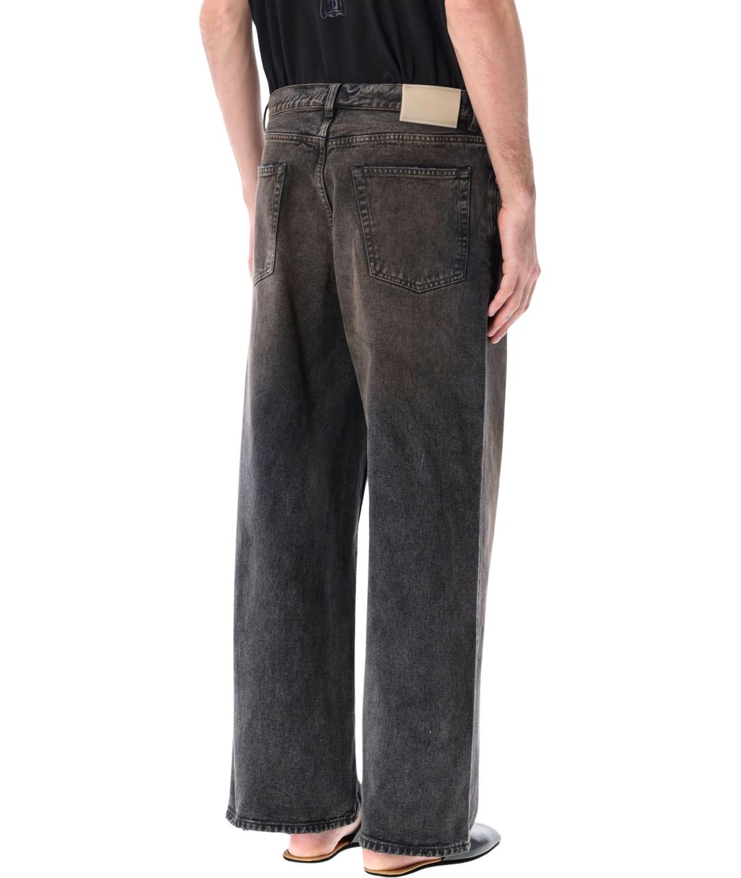 OUR LEGACY Коричневые хлопковые прямые джинсы, фото 2