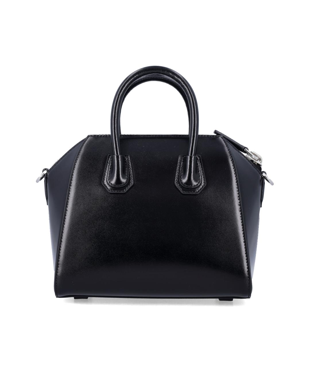 GIVENCHY Черная кожаная сумка тоут, фото 3