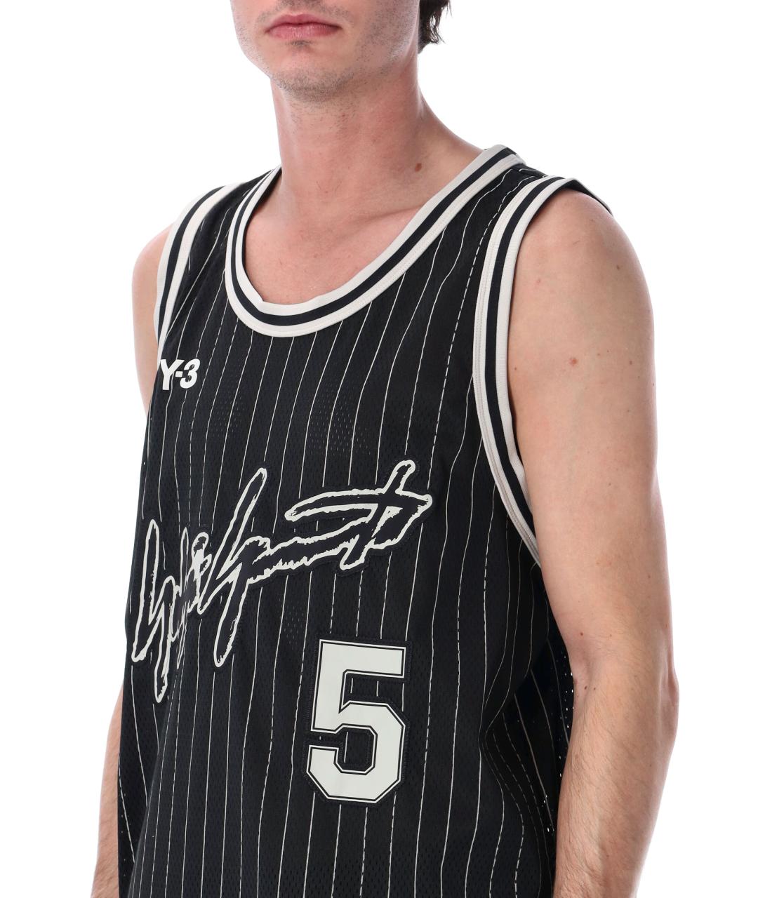 Y-3 Черная майка, фото 3