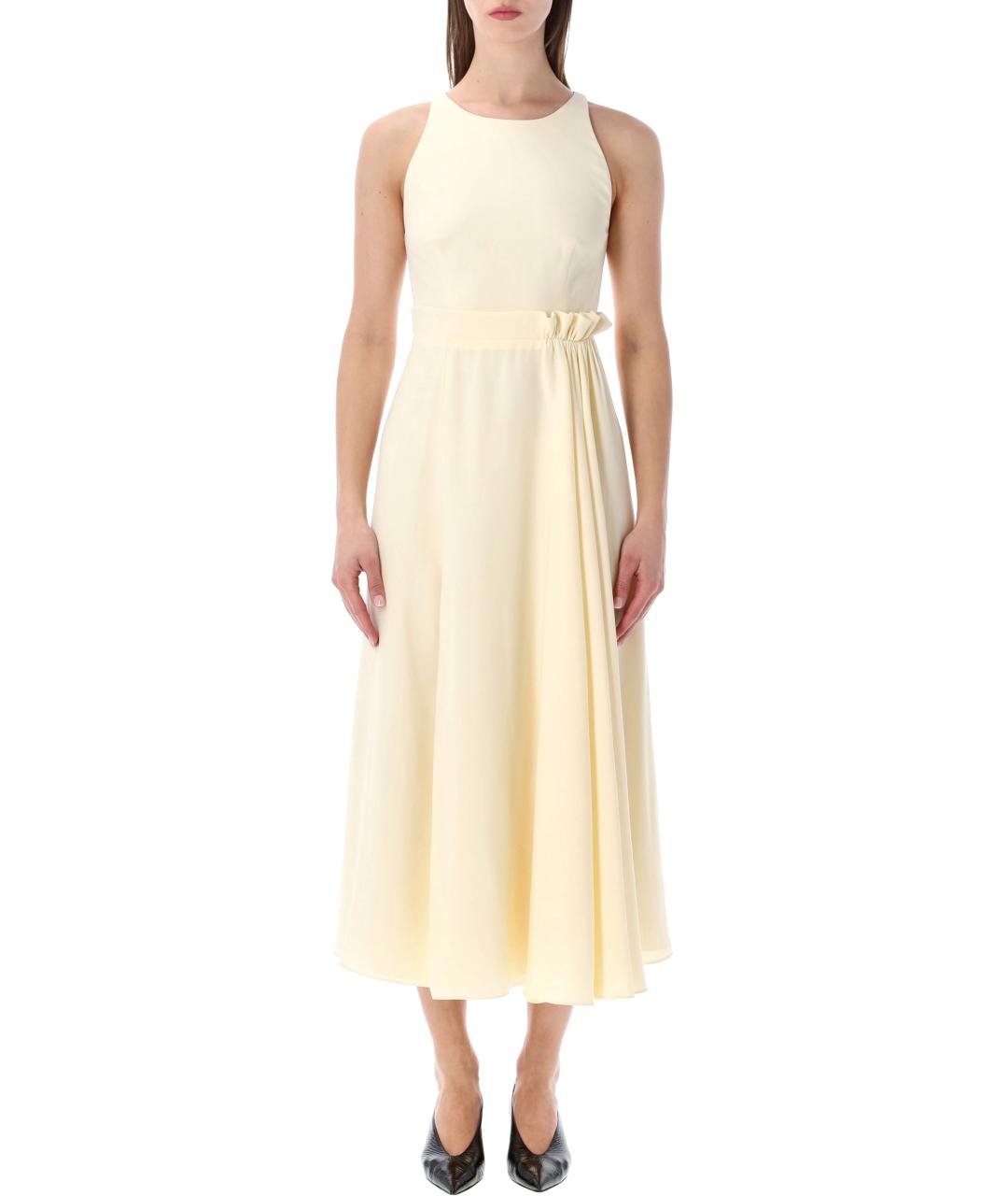 GIVENCHY Бежевое вискозное вечернее платье, фото 1