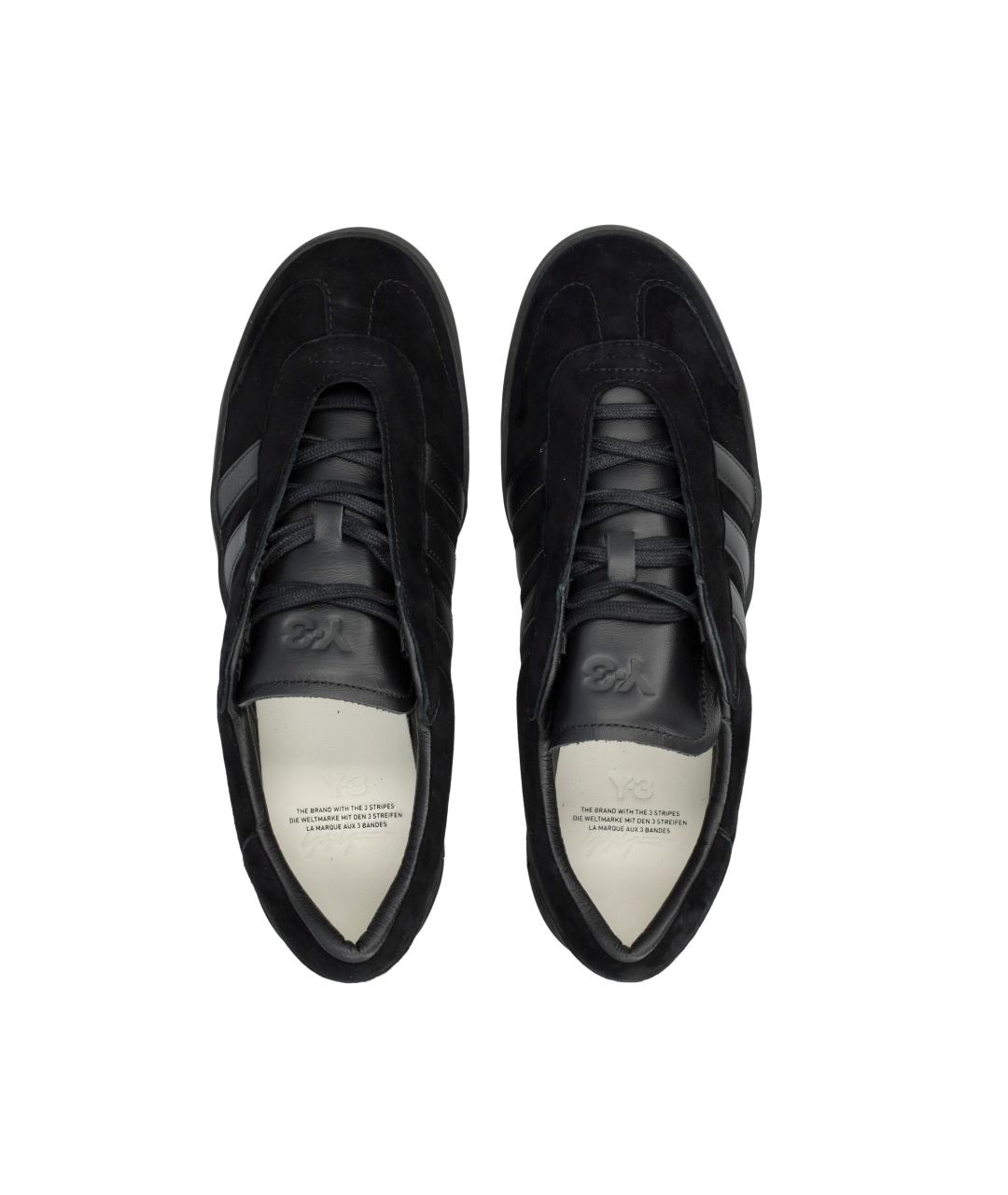 Y-3 Черные замшевые кеды, фото 2
