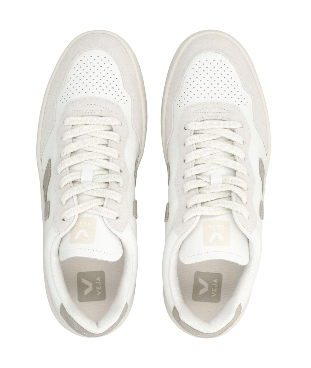VEJA Белые кожаные низкие кроссовки / кеды, фото 2