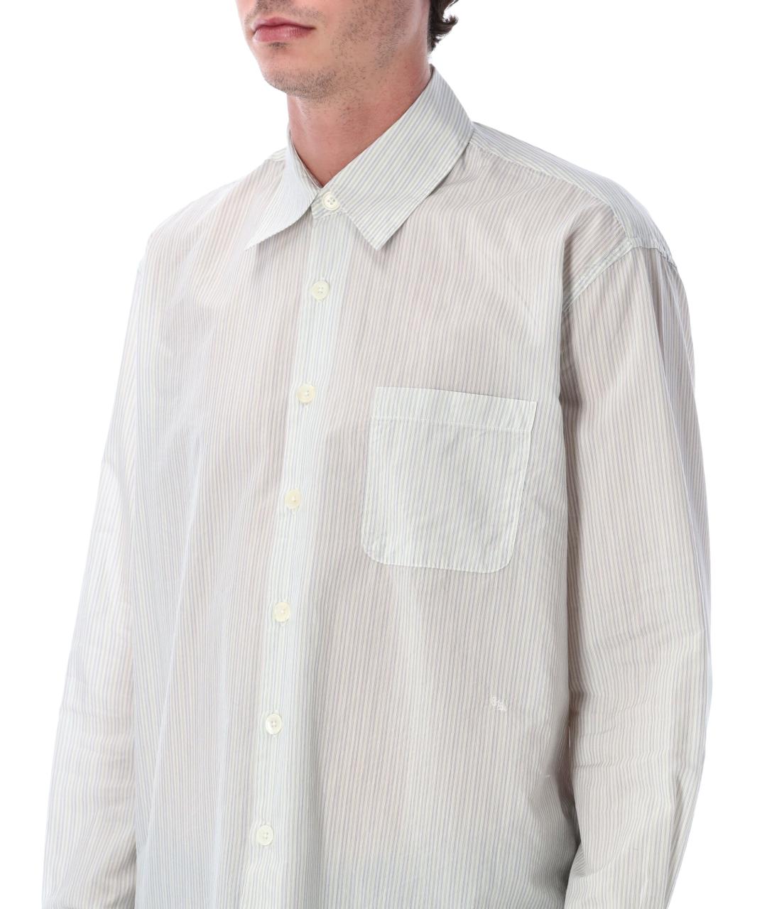 OUR LEGACY Белая хлопковая кэжуал рубашка, фото 3